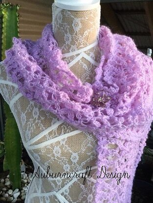 Filigree Flowers Shawl