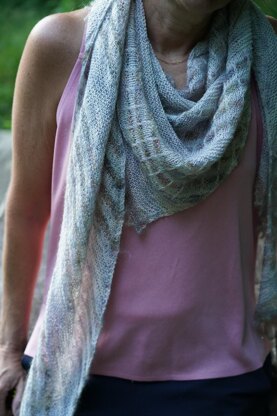 Grey Mist Shawl