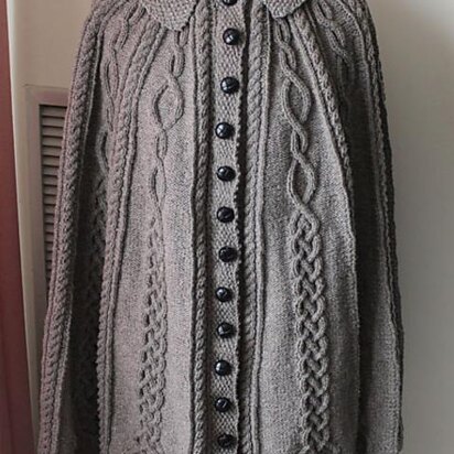 Celtic Cabled Cape