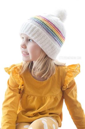 Classic Mini Rainbow Stripe Hat