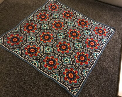 Persian Tiles Throw