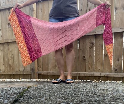 Wyvern Tail Shawl