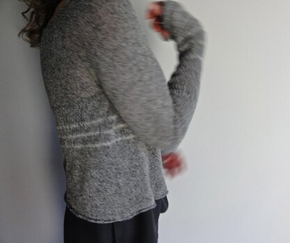 Cloud Stripe Sweater