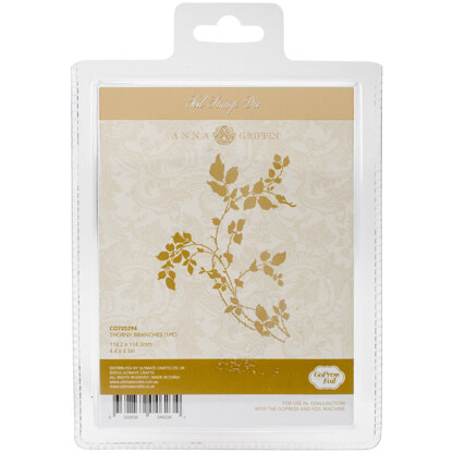 Artdeco Creations Couture Creations Anna Griffin Hotfoil Stamp - Thorny Branches
