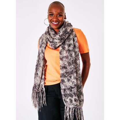 Trendsetter Yarns 6101O Dune  - Lace Wave Scarf or Wrap PDF