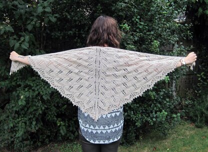 Anna's Shawl with Beads