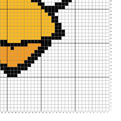 Matilda Angry Bird Blanket Intarsia Corner-to-Corner Crochet Pattern