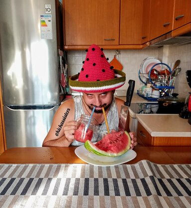 Watermelon sombrero