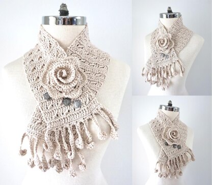 Floral Rose Scarf