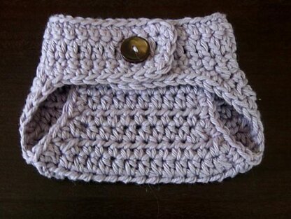 Newborn Hat & Diaper Cover Set Crochet Pattern 142