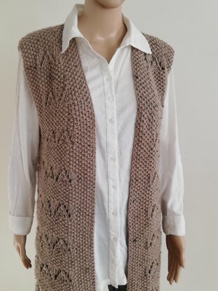 Winter Prairie vest