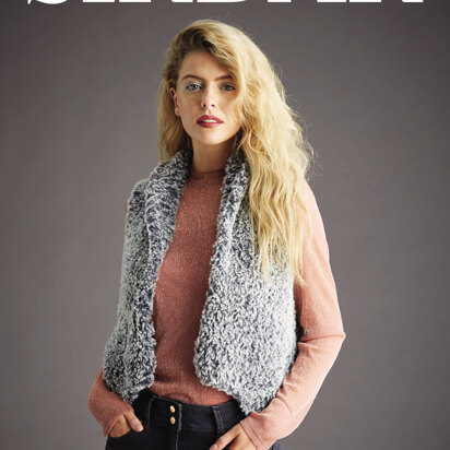 Waistcoat in Sirdar Alpine - 8279 - Downloadable PDF