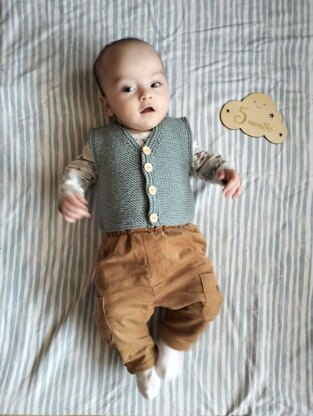 Little Oscar Waistcoat for Louis