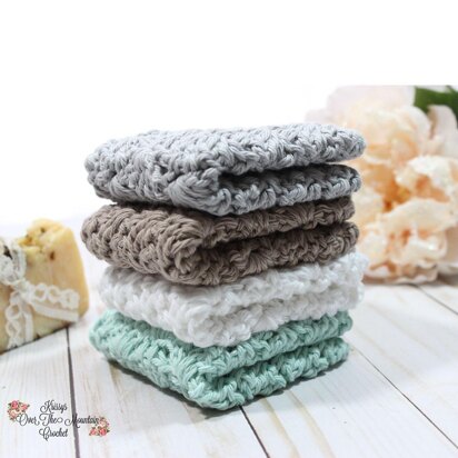 Shells Dishcloth Washcloth