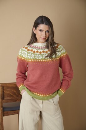 Sweaters Knitted in King Cole Merino Blend DK 50g - P6151 - Leaflet