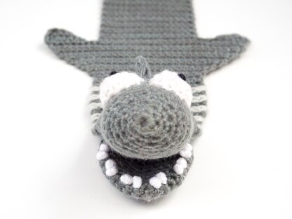 Shark Bookmark Crochet Pattern