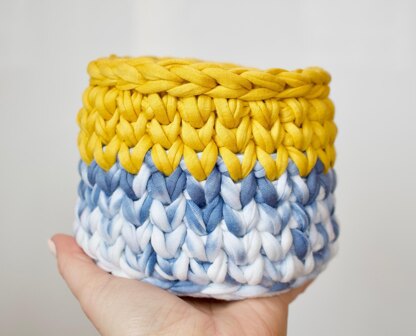 Two Toned Basket