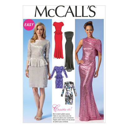 McCall's Misses' Dresses M7047 - Sewing Pattern