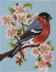 Anchor Starter: Bullfinch and Blossom Tapestry Kit