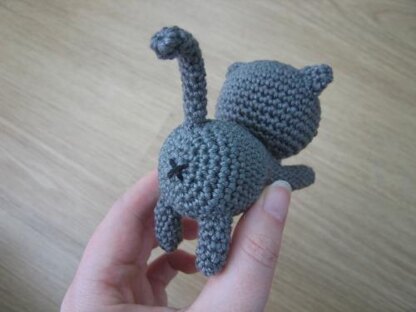 Playing Cats Crochet Amigurumi Pattern