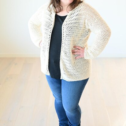 Herringbone Stitch Cardigan