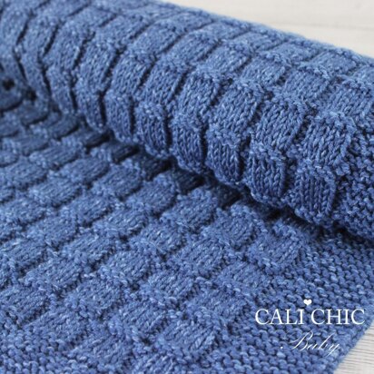 Cali Denim Beginner Baby Blanket #170