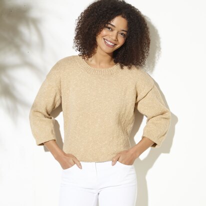 Sweater & Top in King Cole Cotton Top DK - 5867pdf - Downloadable PDF