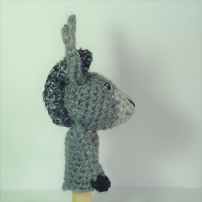 Donkey Finger Puppet