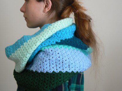 Easy Peasy Crochet Snood (US)