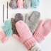 Heavenly Herringbone Mittens