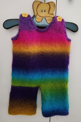 Julian – babies shoulder buttoning overalls