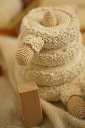 Baby Sheep Stacking Toy