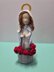 Virgin Mary with roses