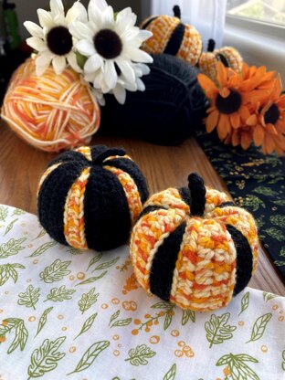 Striped Pumpkins