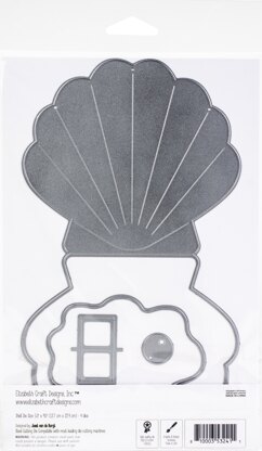 Elizabeth Craft Designs Elizabeth Craft Metal Die - Oyster Shell Card W/Pop-Up
