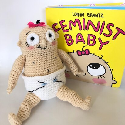 Feminist Baby stuffed toy