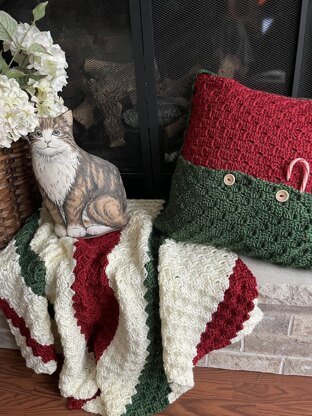 Christmas C2C Pocket Pillow