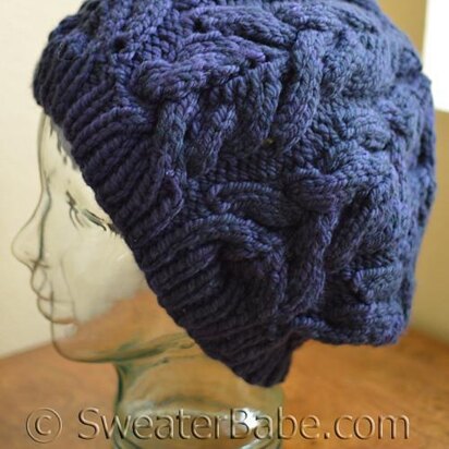 #121 Sumptuously Cabled Hat