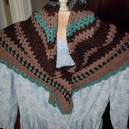 Emma's Square Shawl