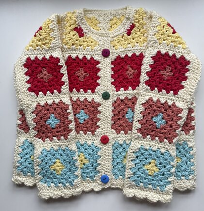 Granny Square Cardi #4