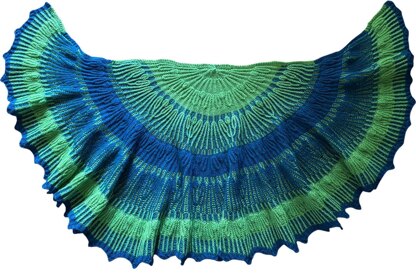 Sea Kelp Shawl