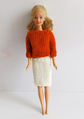 Coral Reef Barbie Outfit