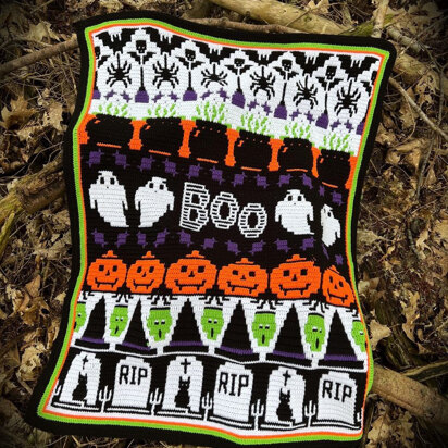 Stylecraft BOO! Halloween CAL by Rosina Plane