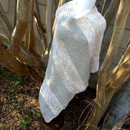 Blanket Stitch Poncho