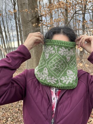 Acorn and Oak Cowl (Crochet)