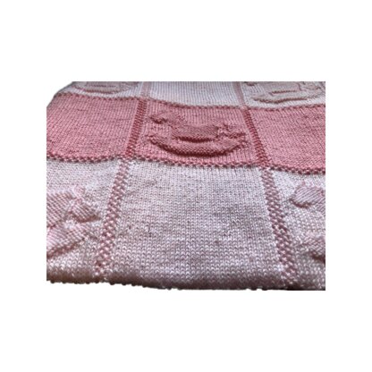 Rocking Horse Baby Blanket