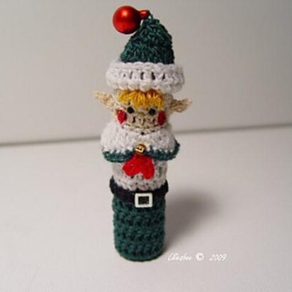 Elf Doll Lip Balm Holder Crochet Pattern