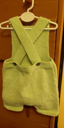 Pale green Dungarees