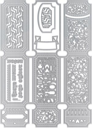 Tonic Studios Verso Dimensions Dies - Legacy Keeper Wallet