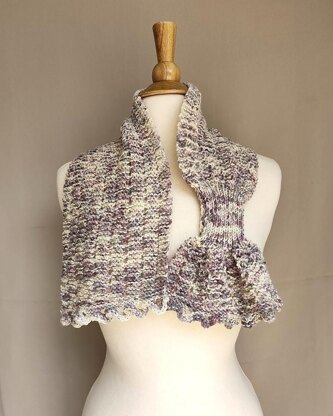 Plume Keyhole Scarf